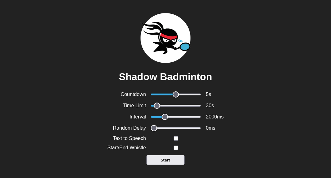 Shadow Badminton screenshot